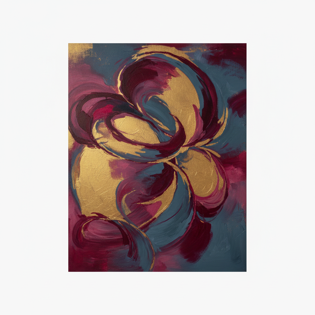 Flowing Forms Abstract