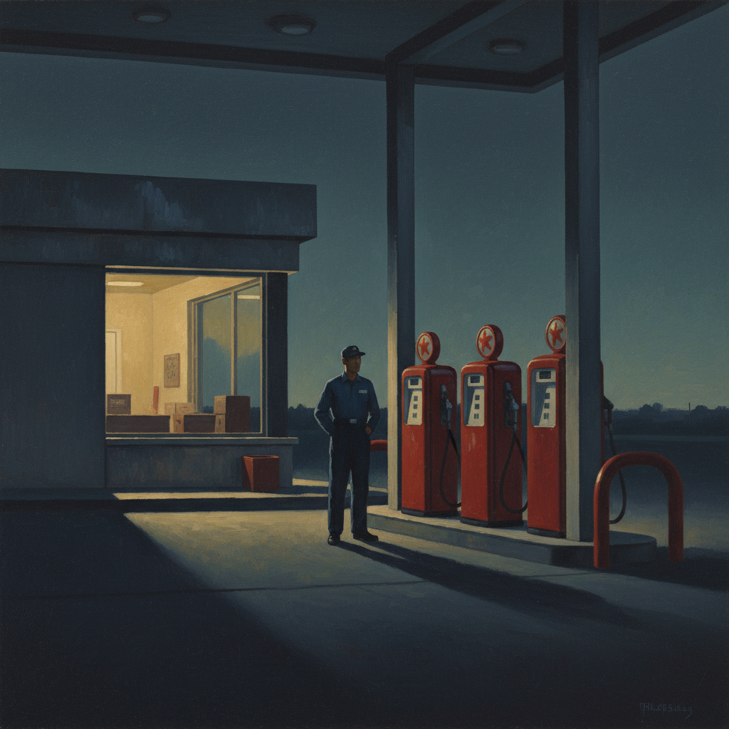 Gas — Edward Hopper