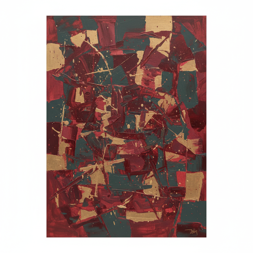 Geometric Hues Unveiled