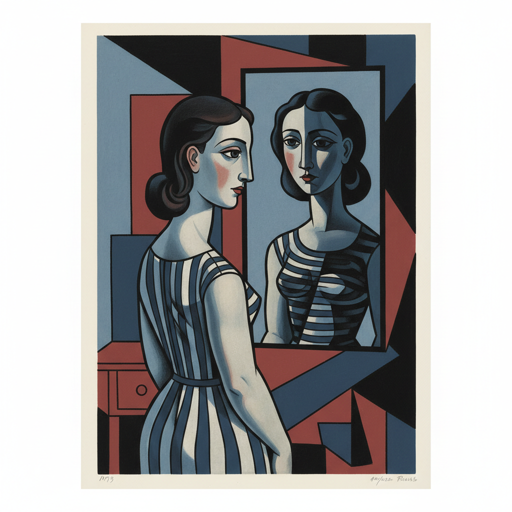 Girl Before a Mirror — Pablo Picasso
