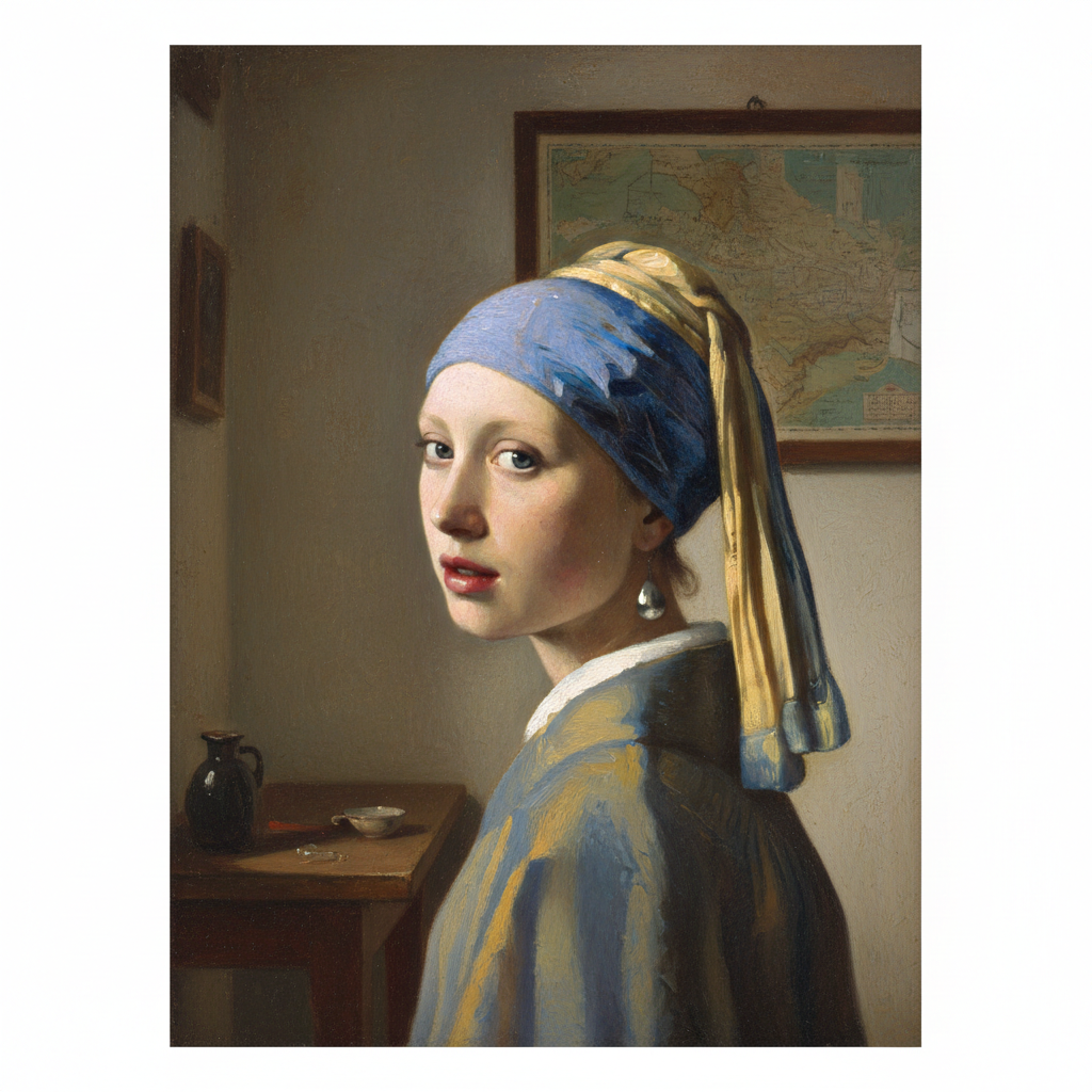 Girl with a Pearl Earring — Johannes Vermeer