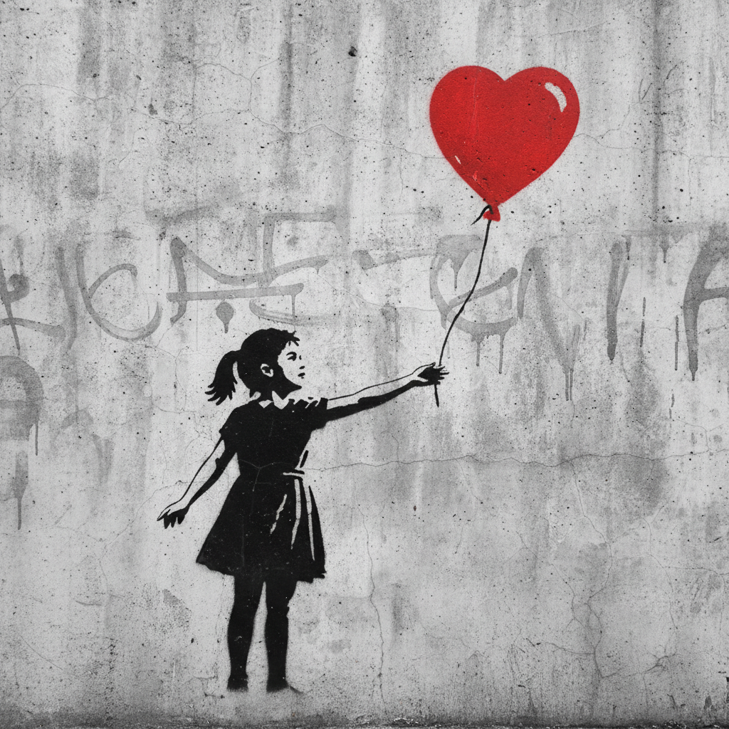 Girl with Balloon