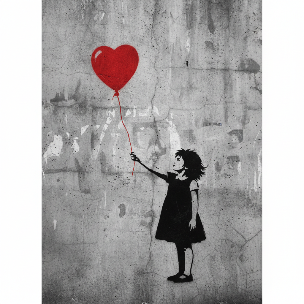 Girl with Balloon