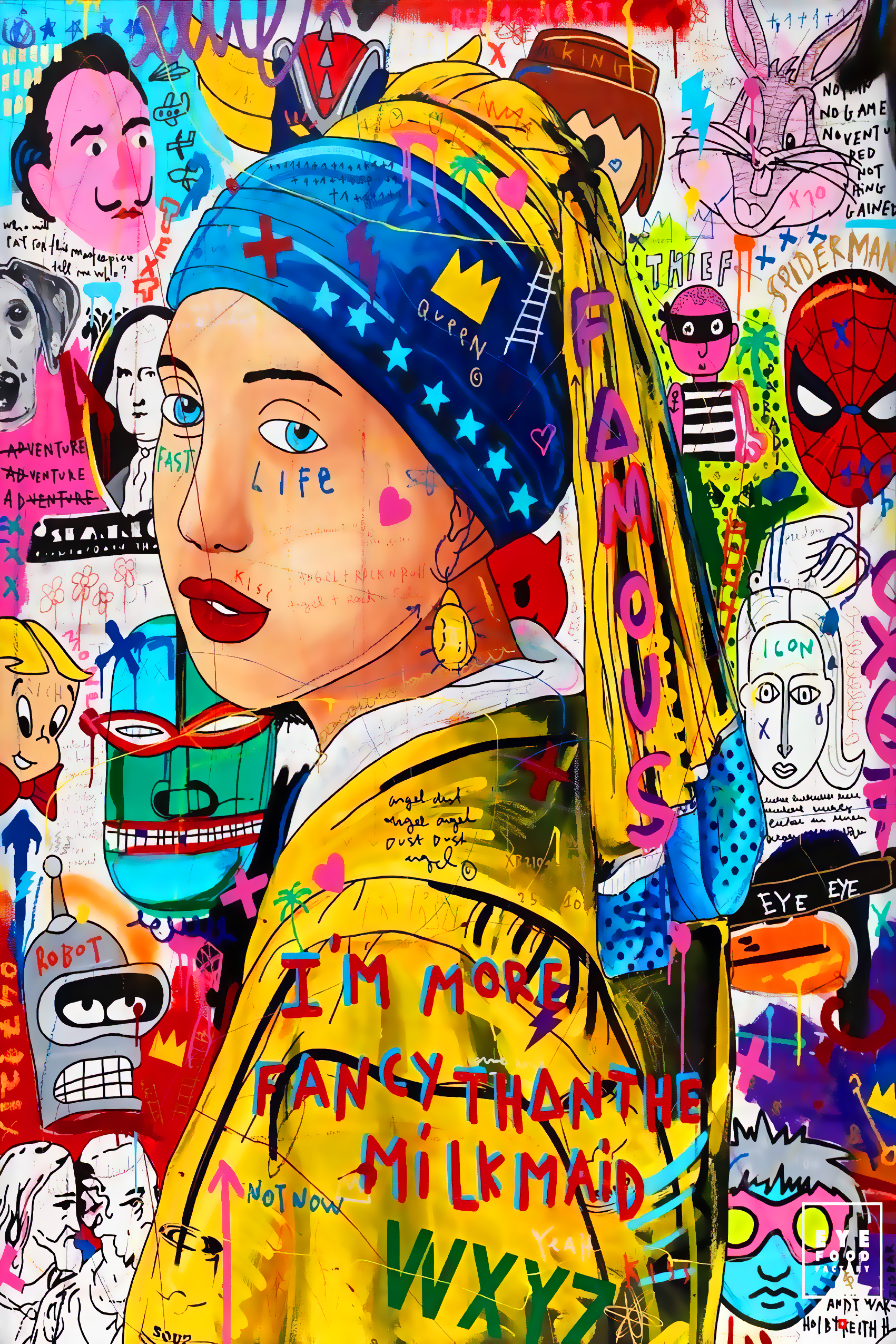 Girl with Pearl Earring Reimagined