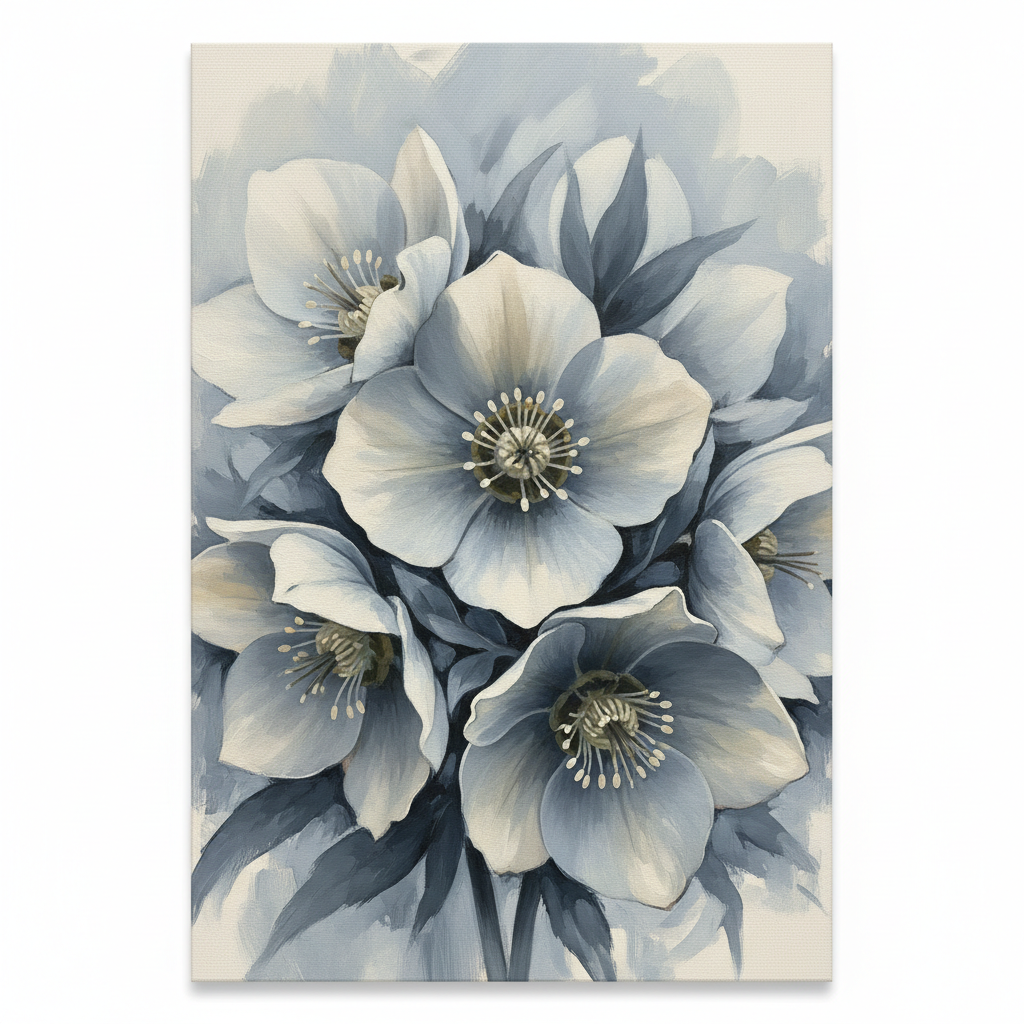 Hellebore's Gentle Embrace
