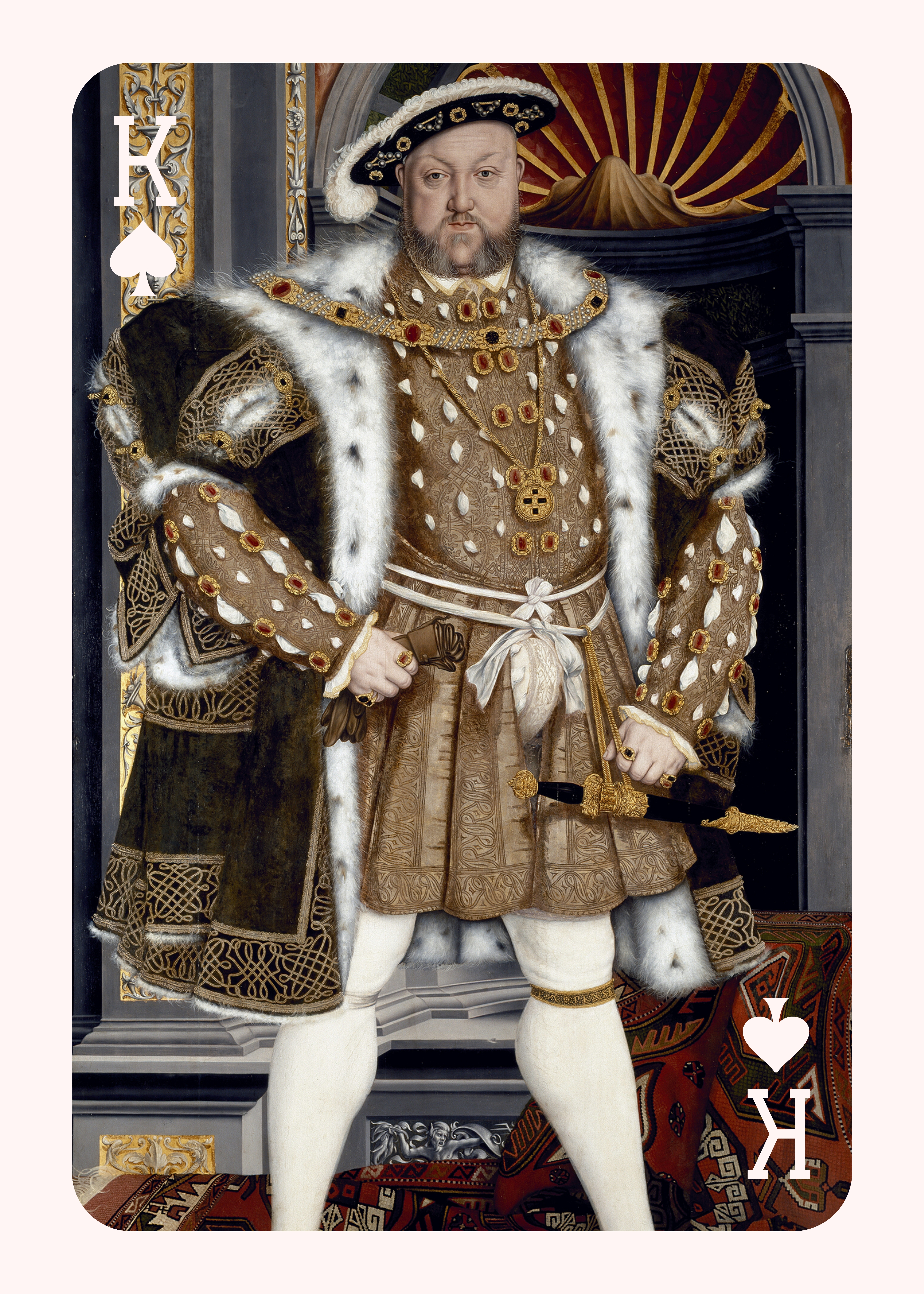 Henry VIII King of Spades