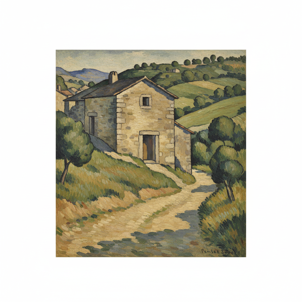 House of the Hanged Man — Paul Cézanne
