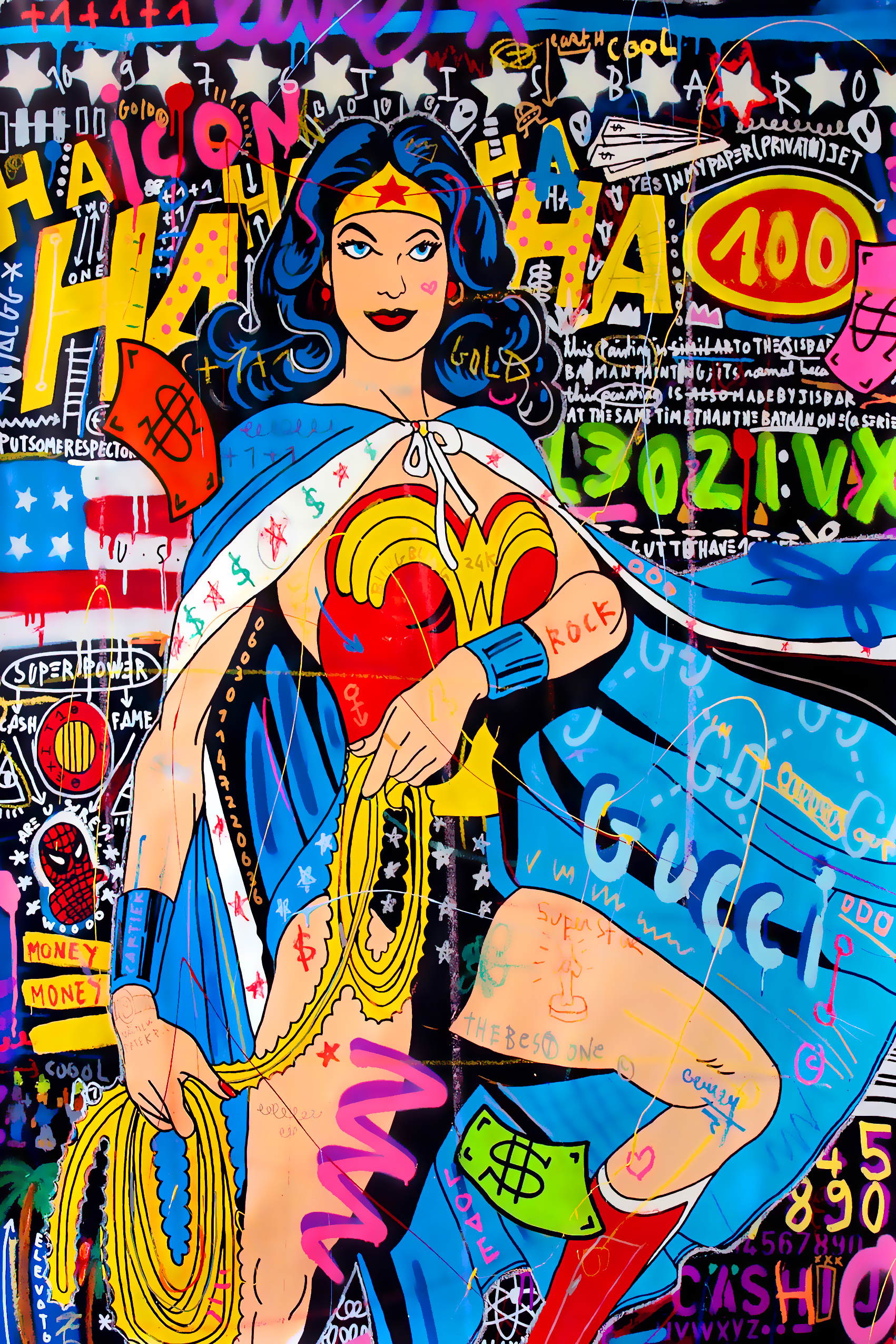 Iconic Wonder Graffiti