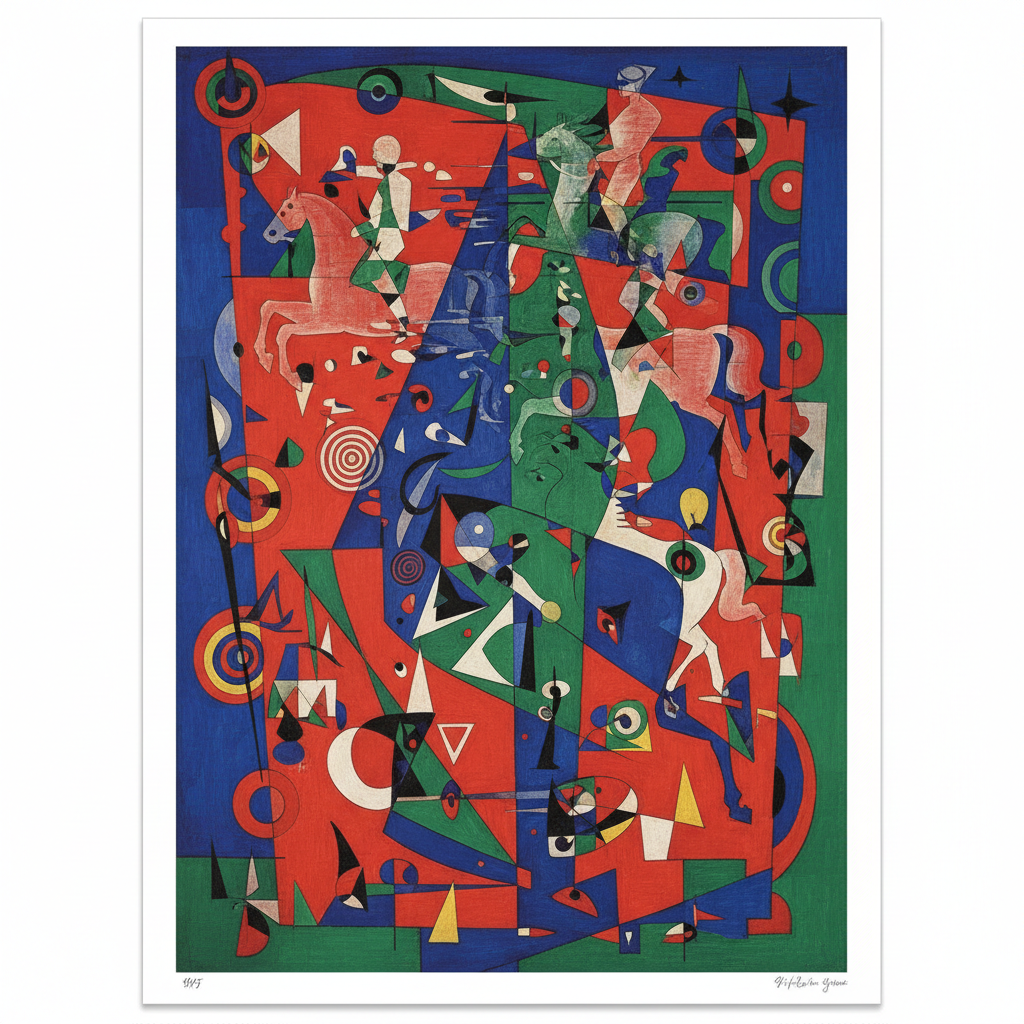 Improvisation 7 — Wassily Kandinsky