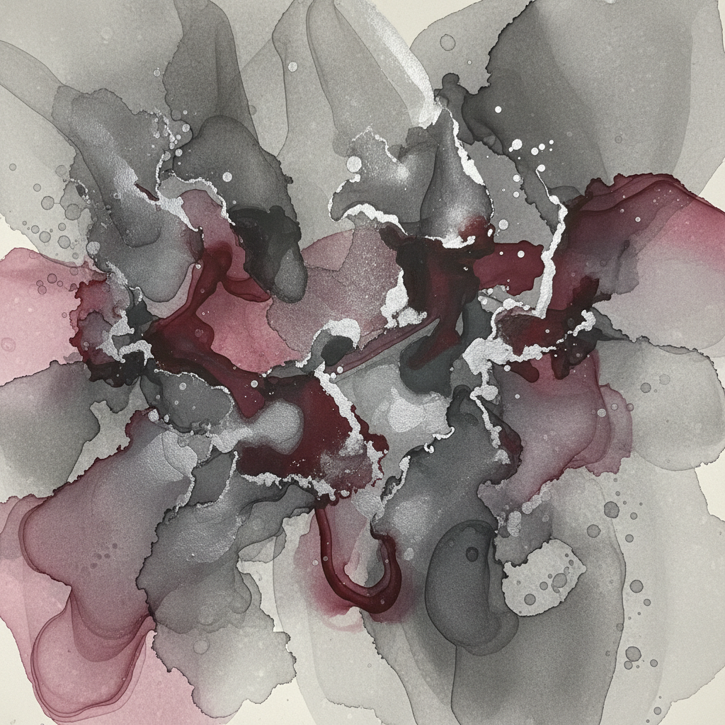 Ink Wash Cascade