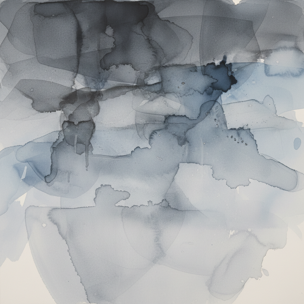 Ink Wash Cascade