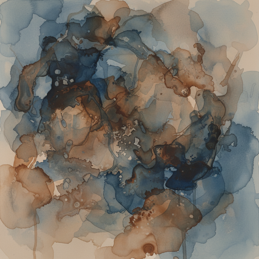 Ink Wash Cascade