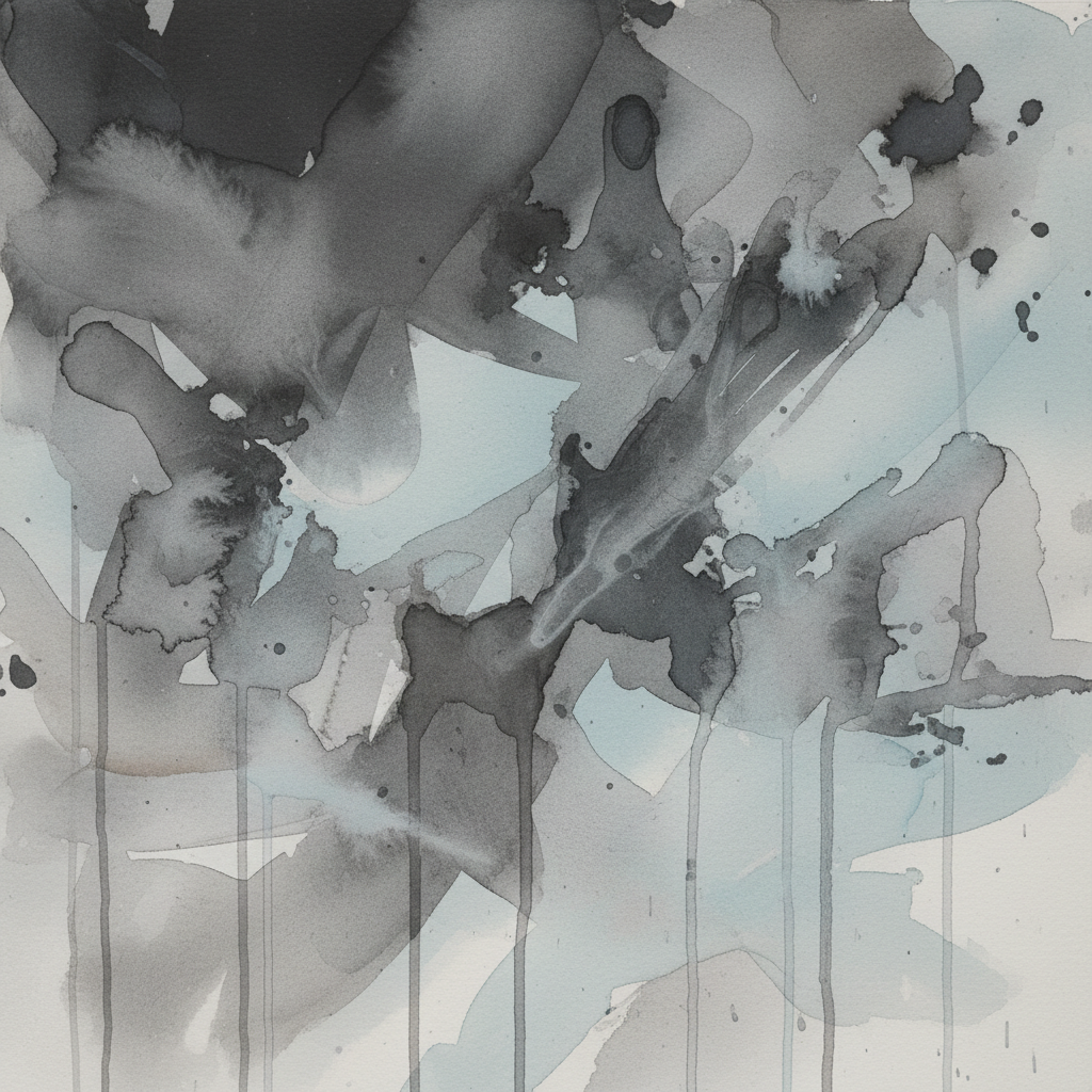 Ink Wash Cascade