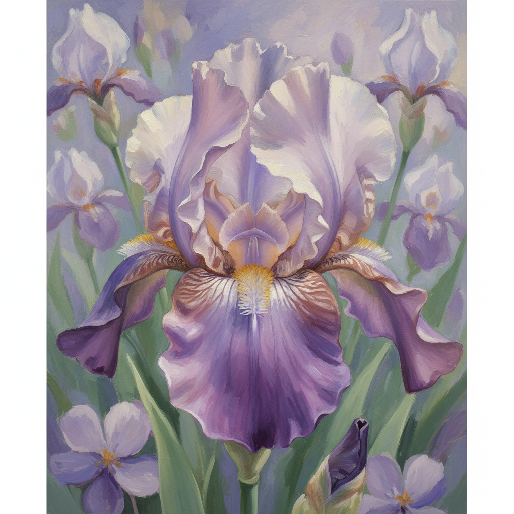 Iris in Bloom