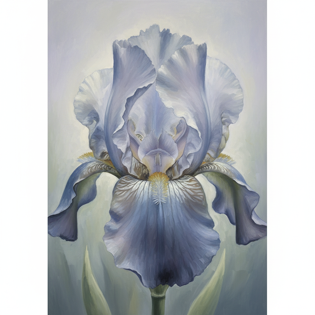 Iris in Dreamy Hues