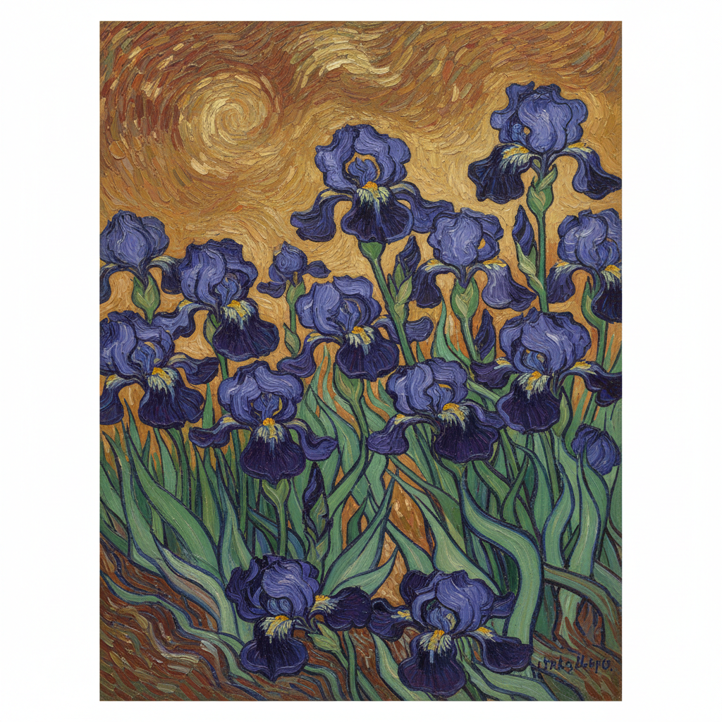 Irises — Vincent van Gogh