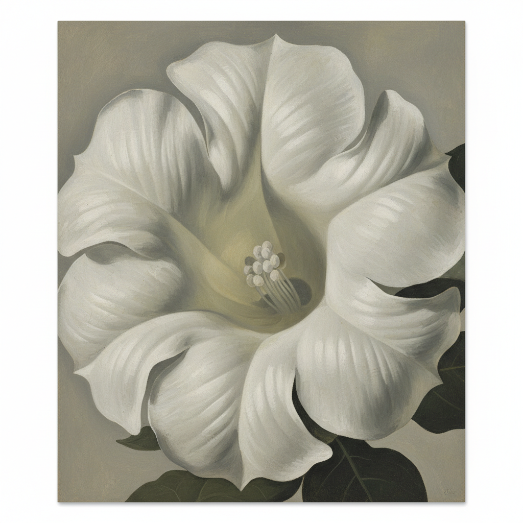 Jimson Weed/White Flower No. 1 — Georgia O'Keeffe