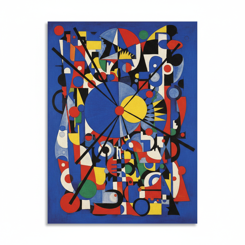 Kandinsky's Geometric Echo