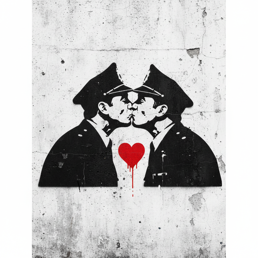 Kissing Coppers