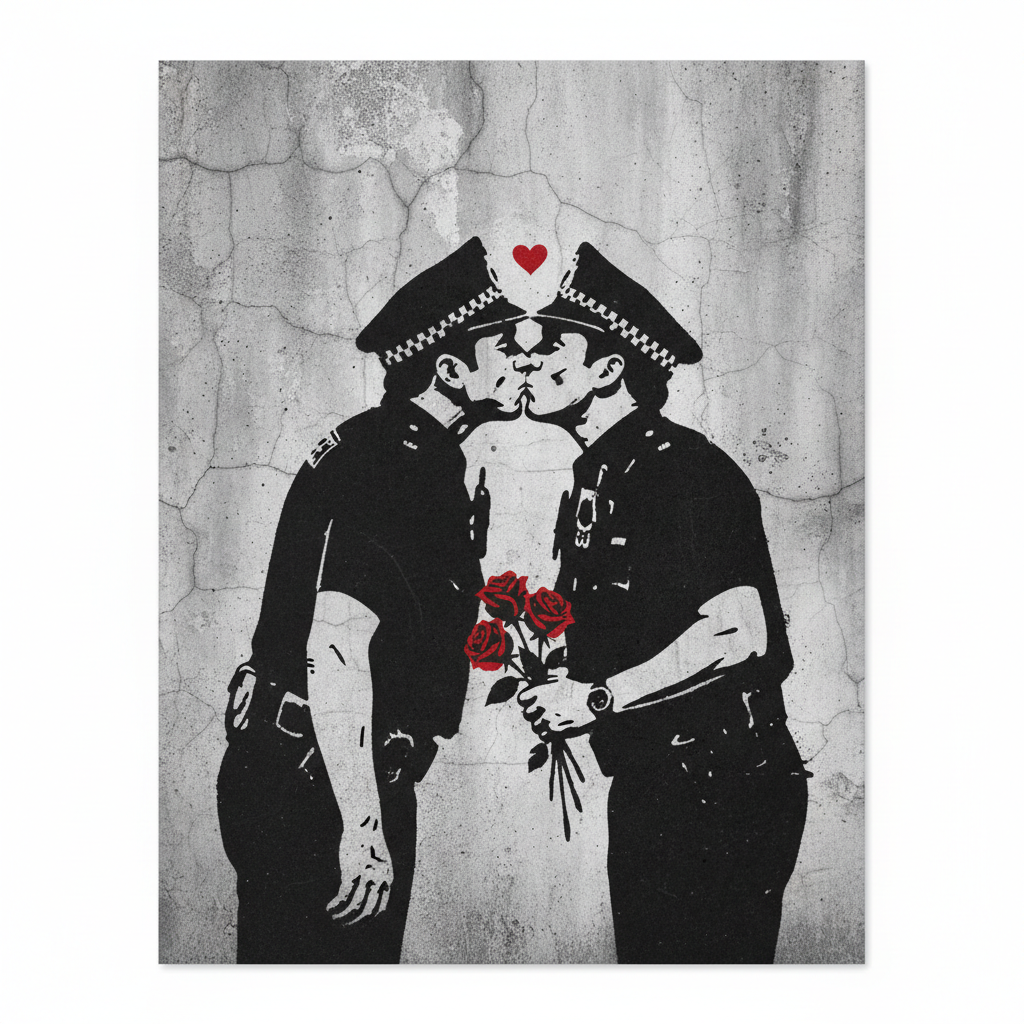 Kissing Coppers