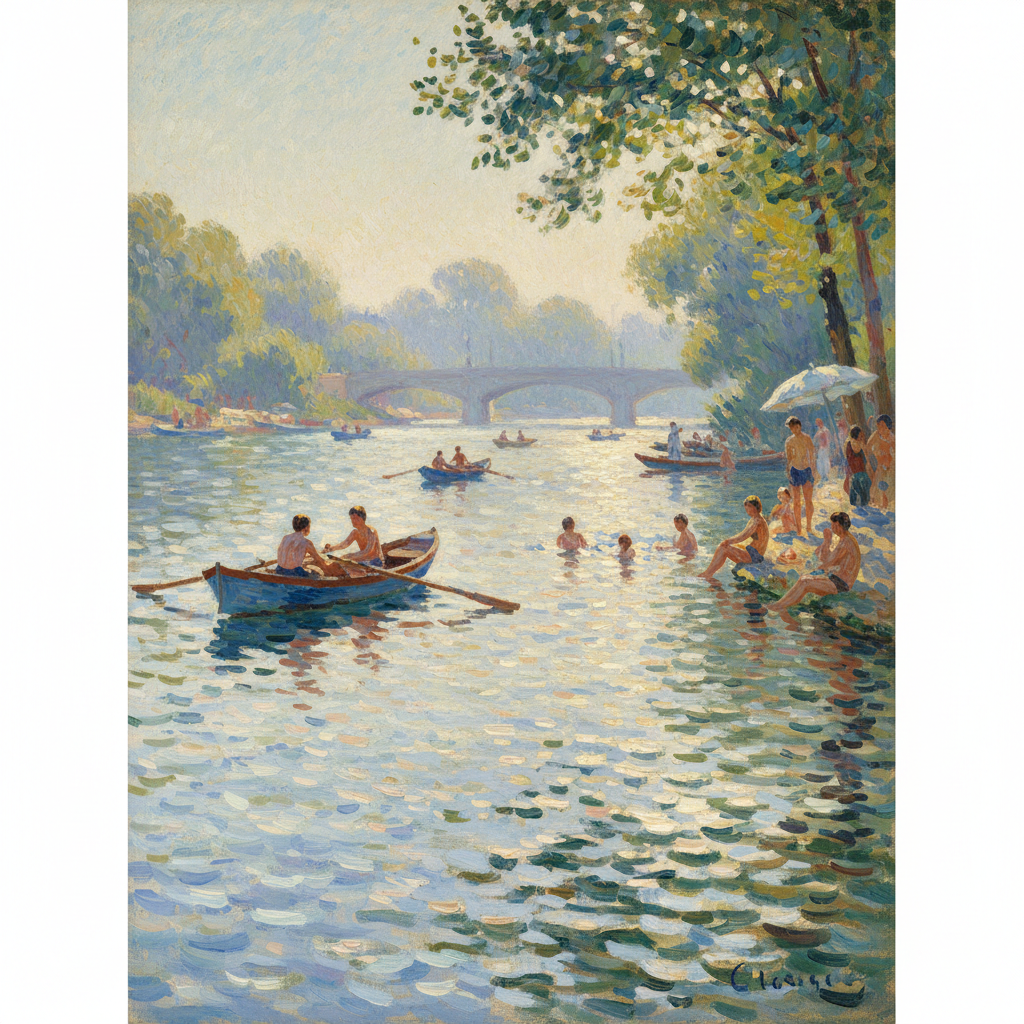 La Grenouillère — Claude Monet