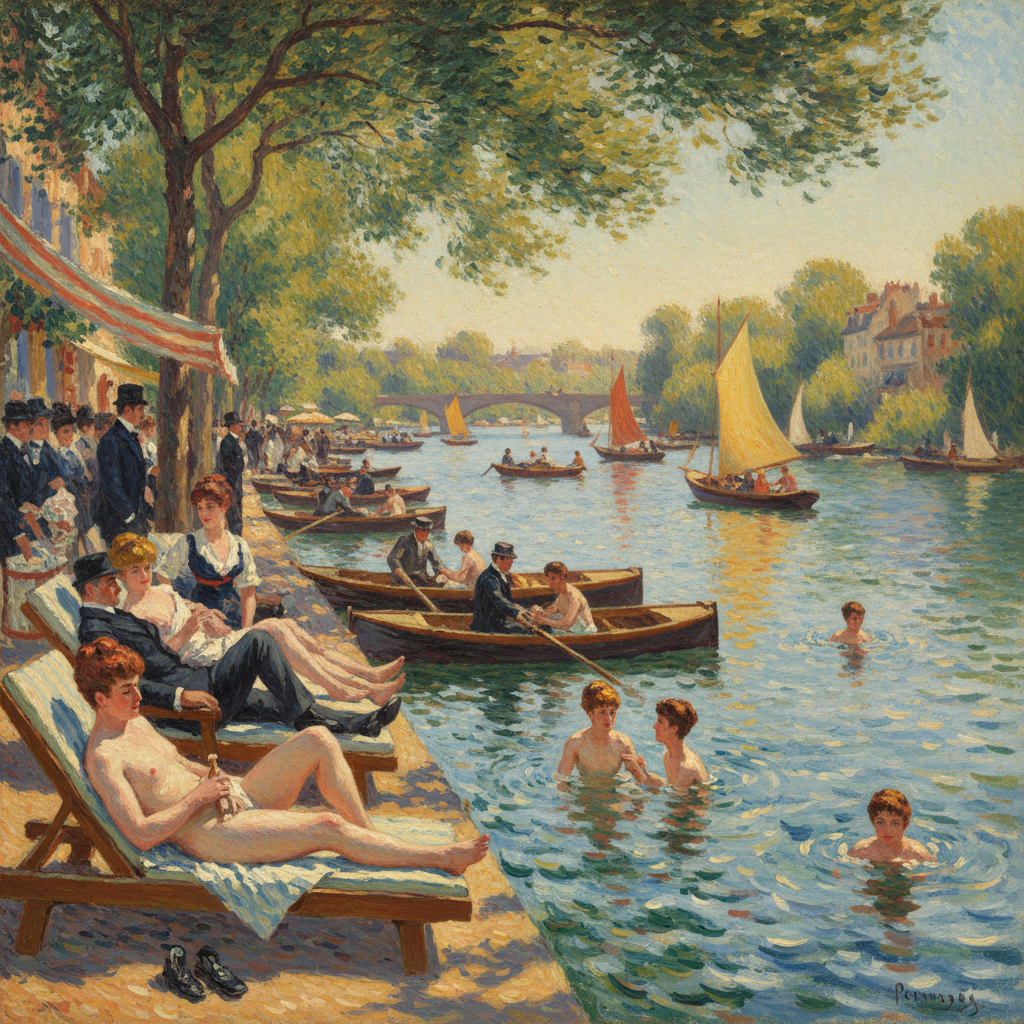 La Grenouillère — Pierre-Auguste Renoir