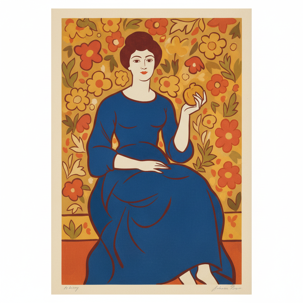 Lady in Blue — Henri Matisse