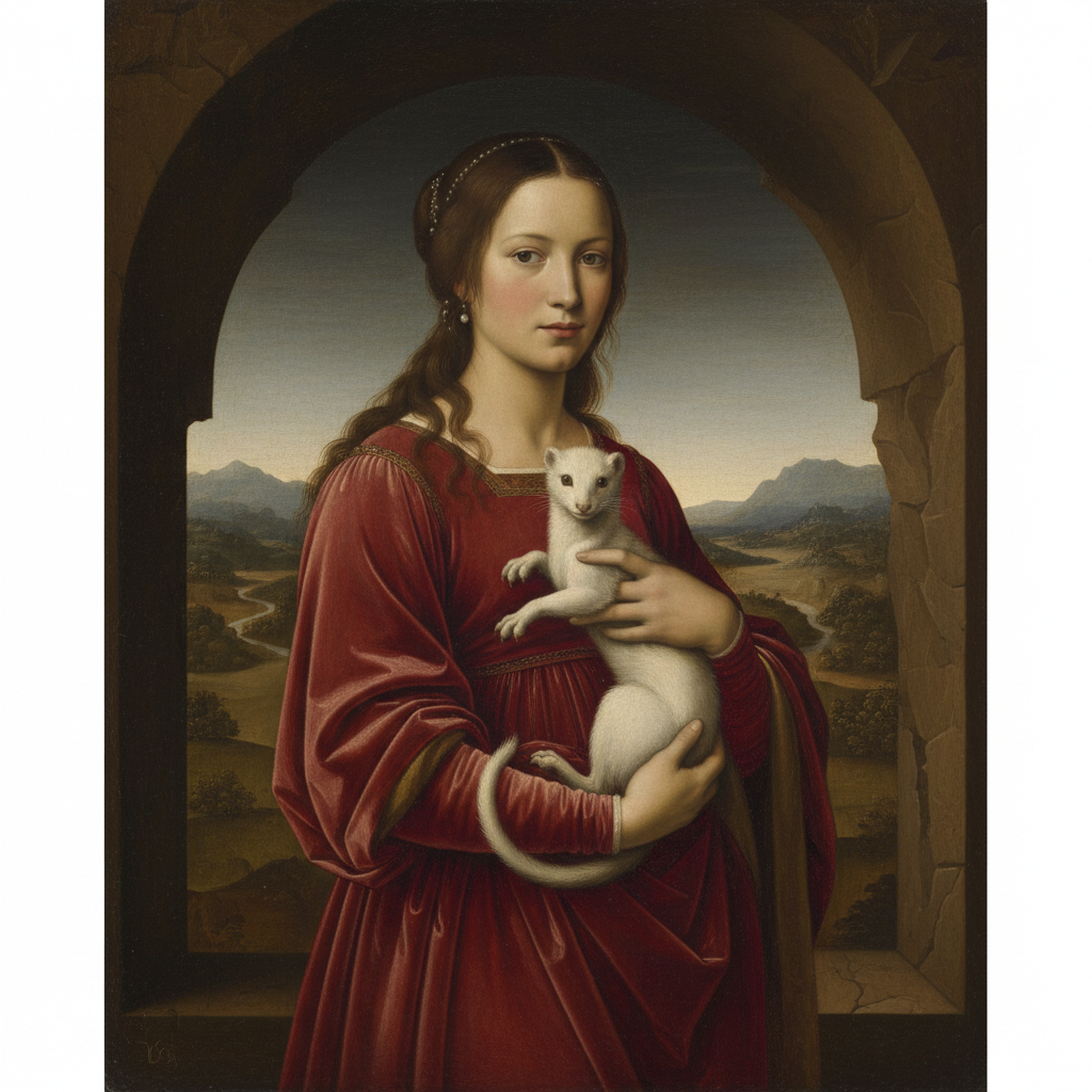 Lady with an Ermine — Leonardo da Vinci