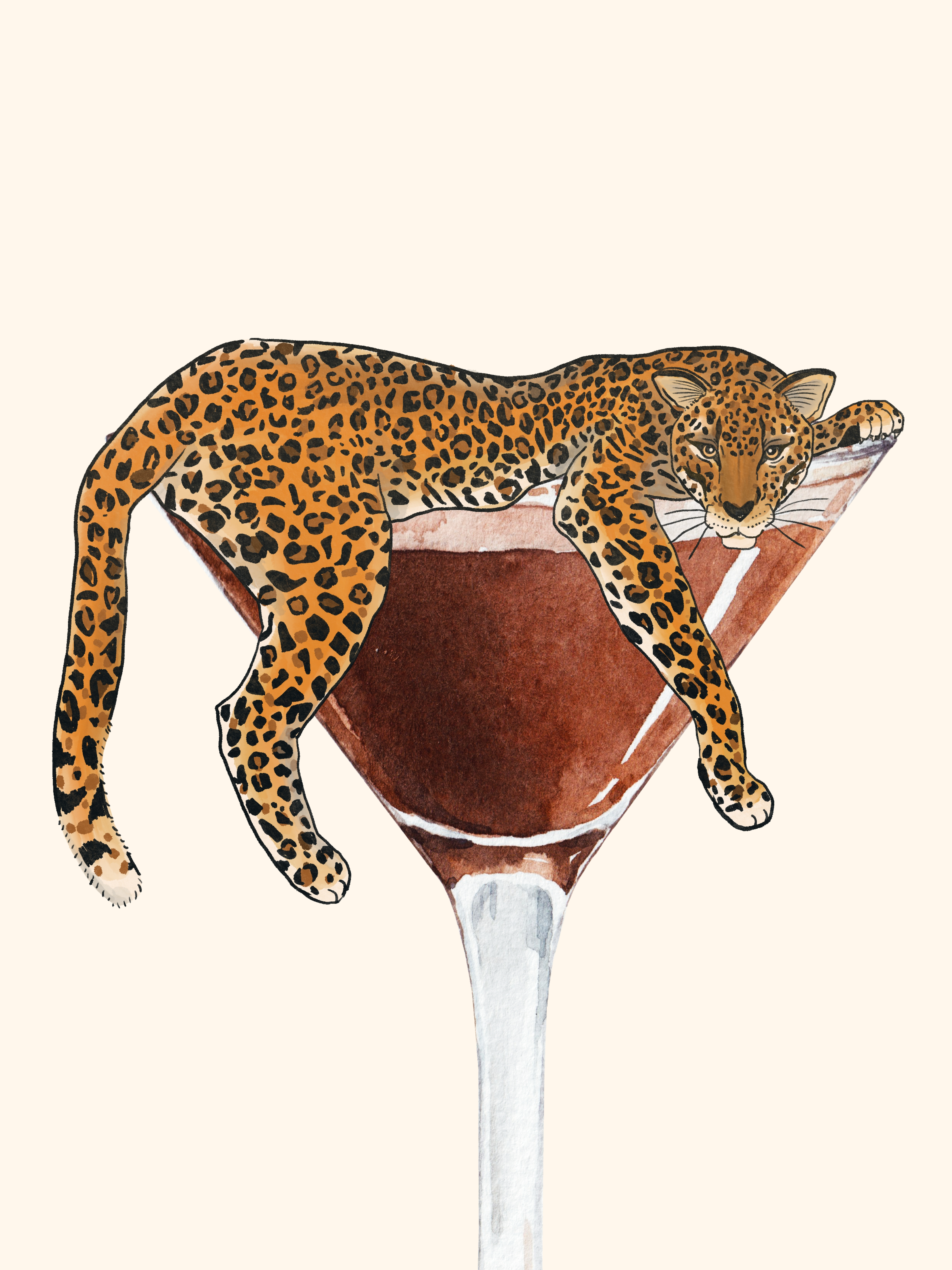 Lazy Leopard Martini