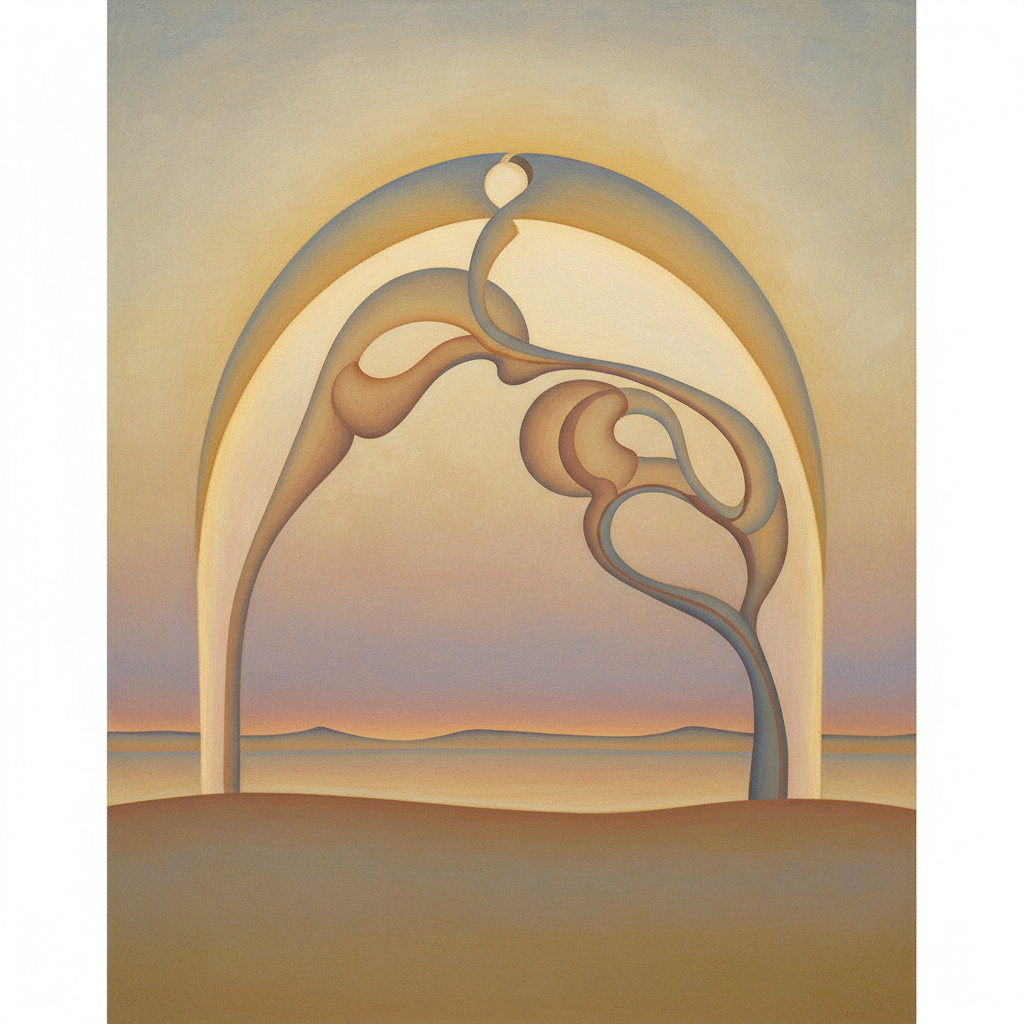 Light Coming on the Plains II — Georgia O'Keeffe