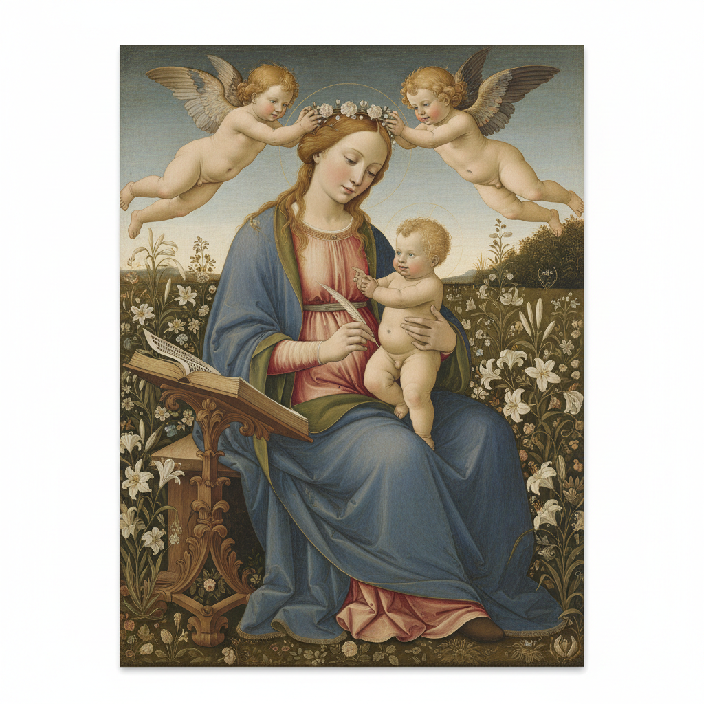 Madonna of the Magnificat — Sandro Botticelli
