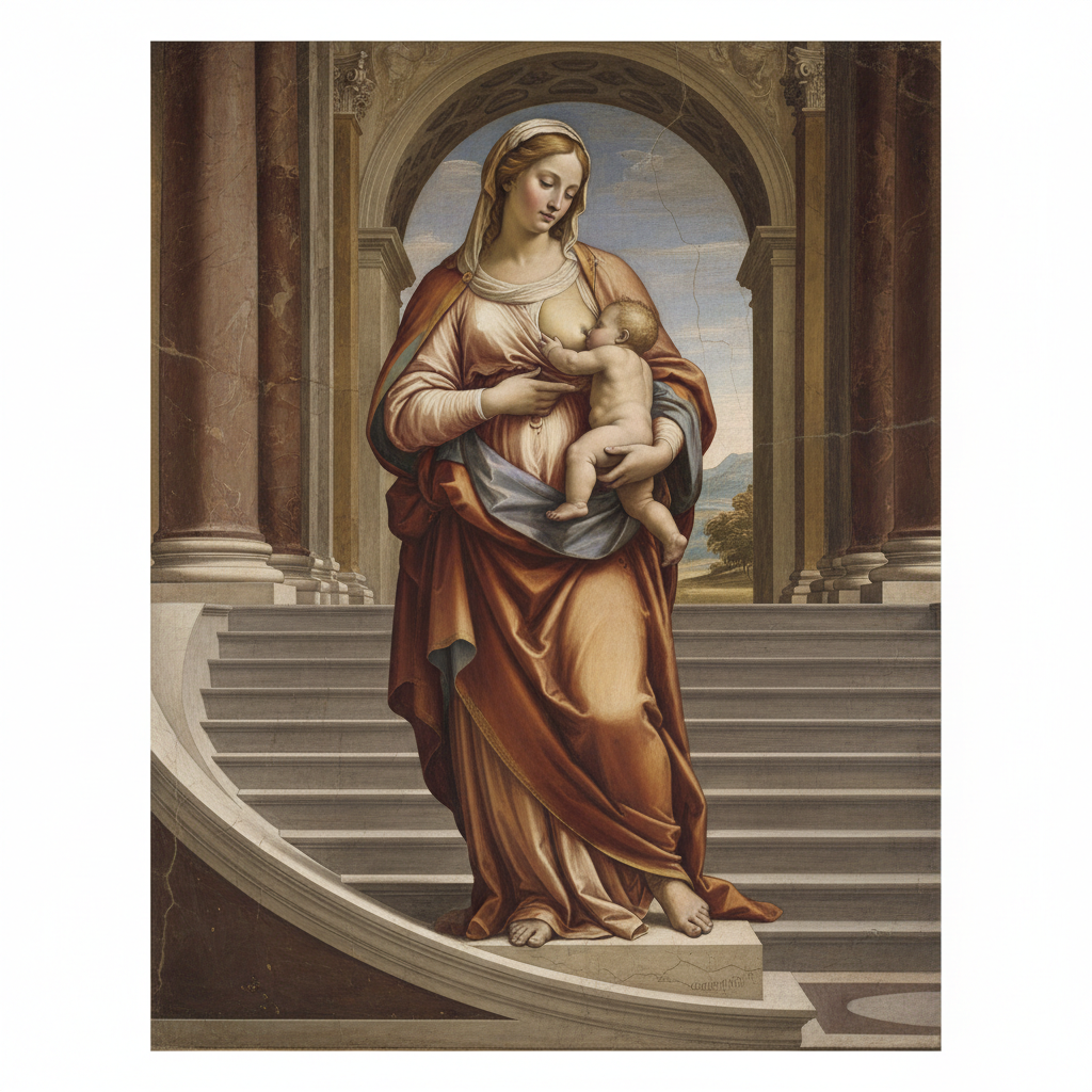 Madonna of the Stairs — Michelangelo