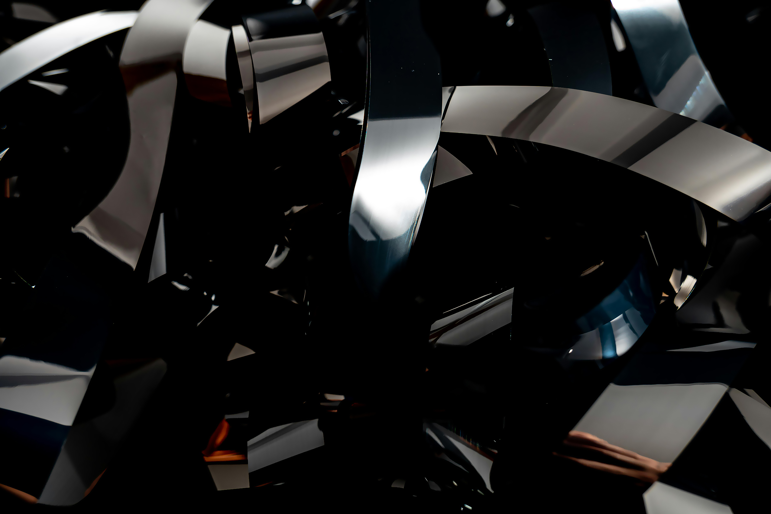 Metallic Ribbon Dance