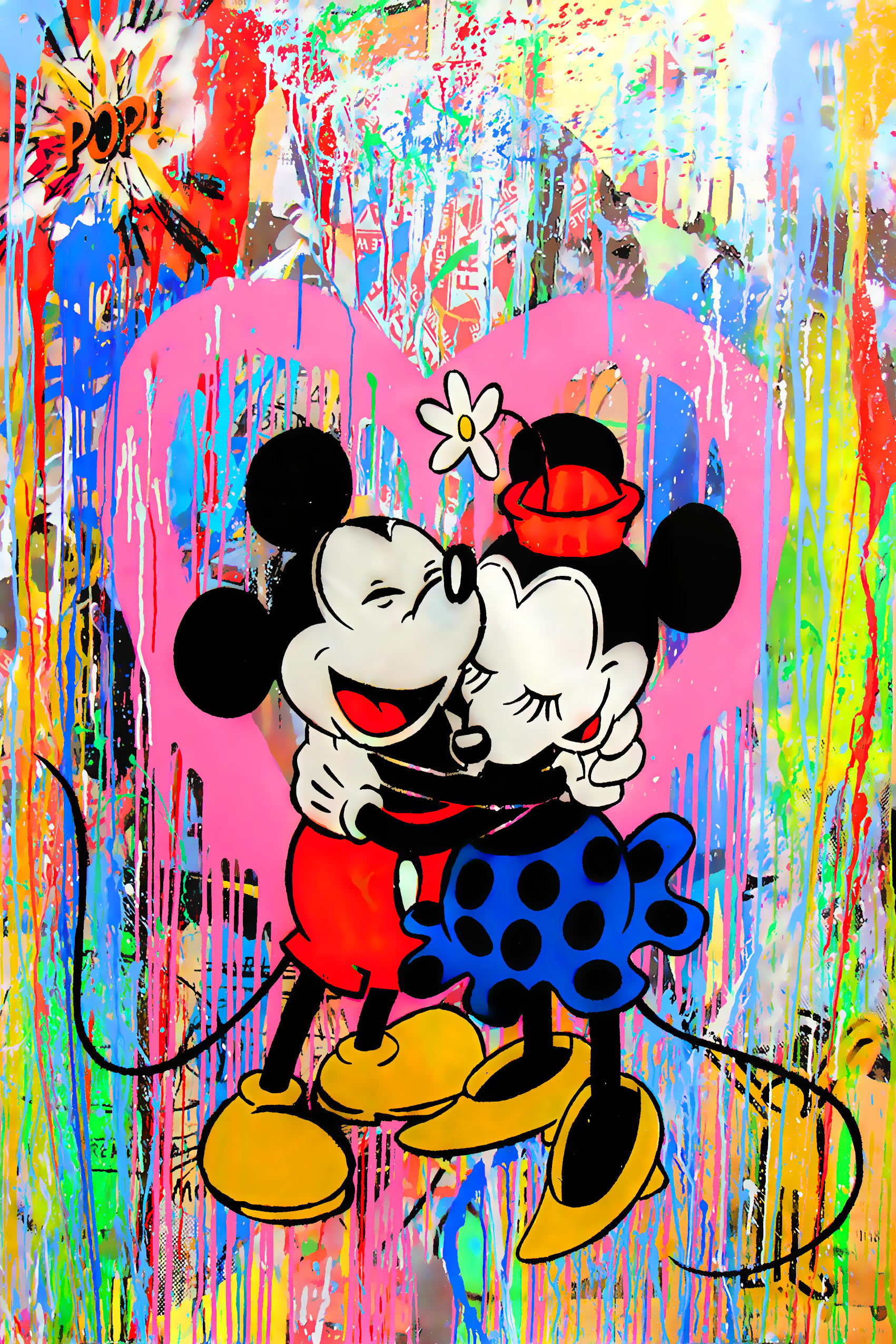 Mickey and Minnie Love