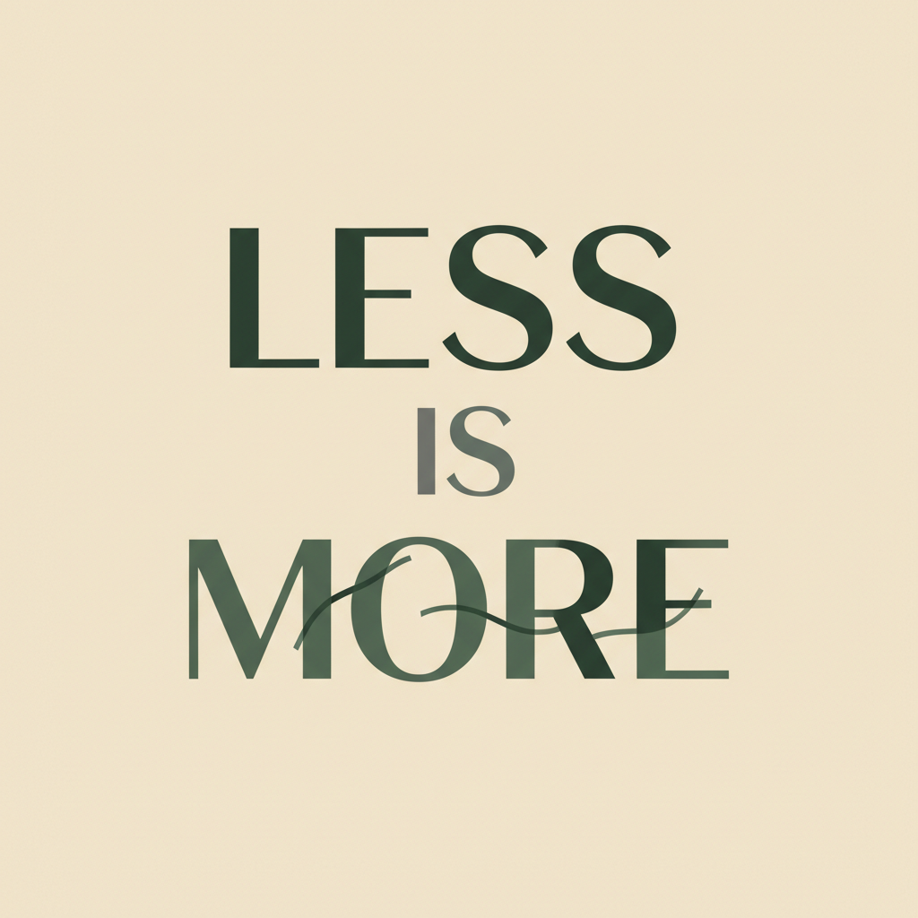 Minimalist Manifesto Print