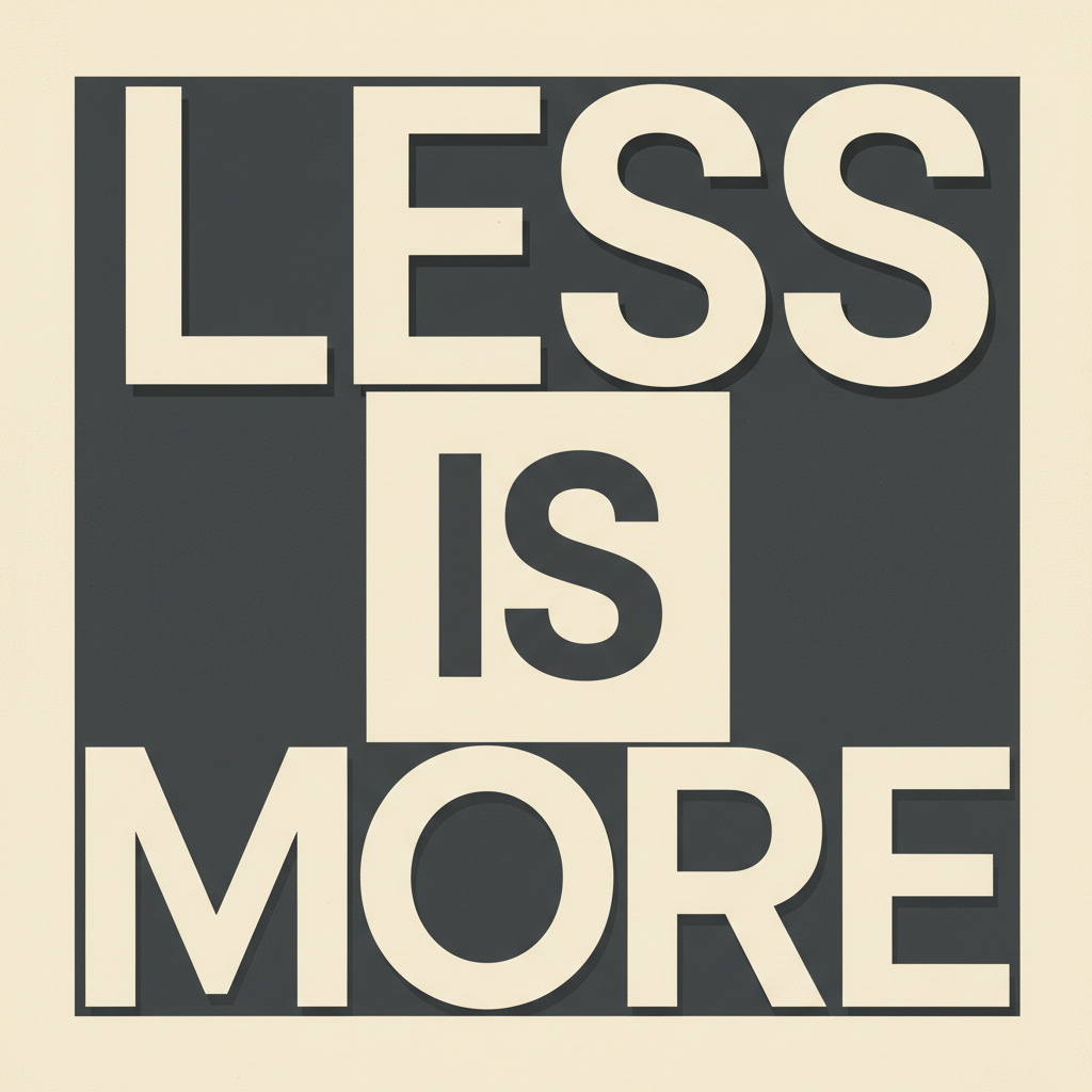 Minimalist Manifesto