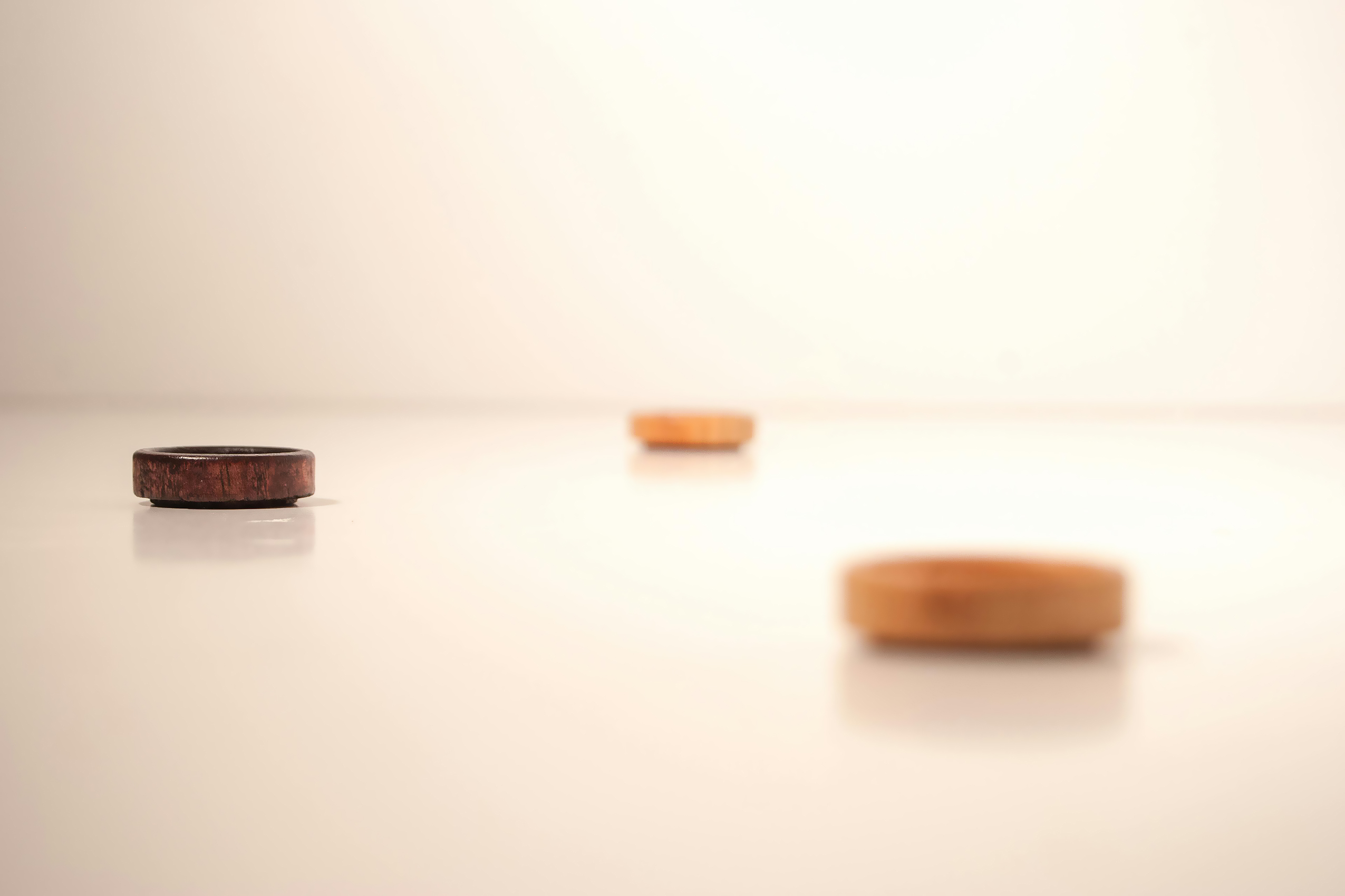 Minimalist Wooden Discs