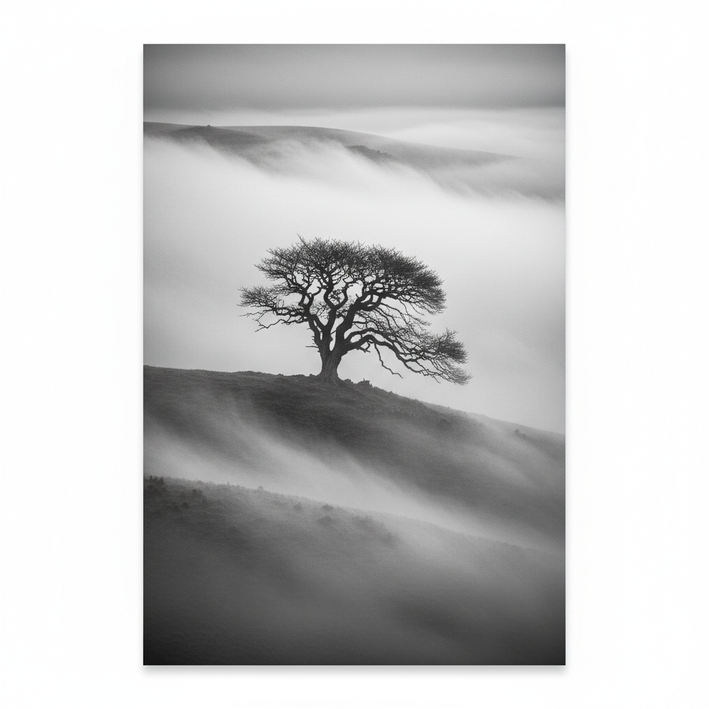 Misty Hillside Sentinel