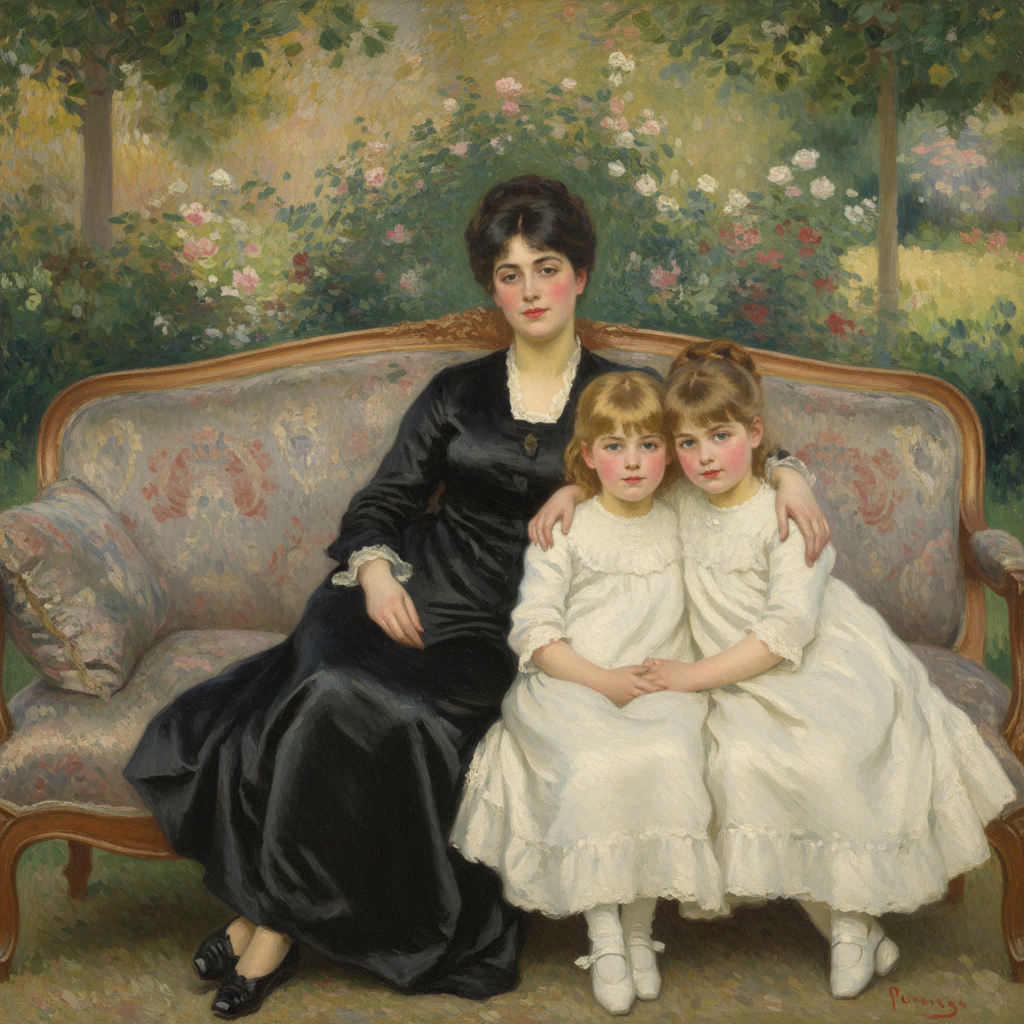 Mme Charpentier and Her Children — Pierre-Auguste Renoir