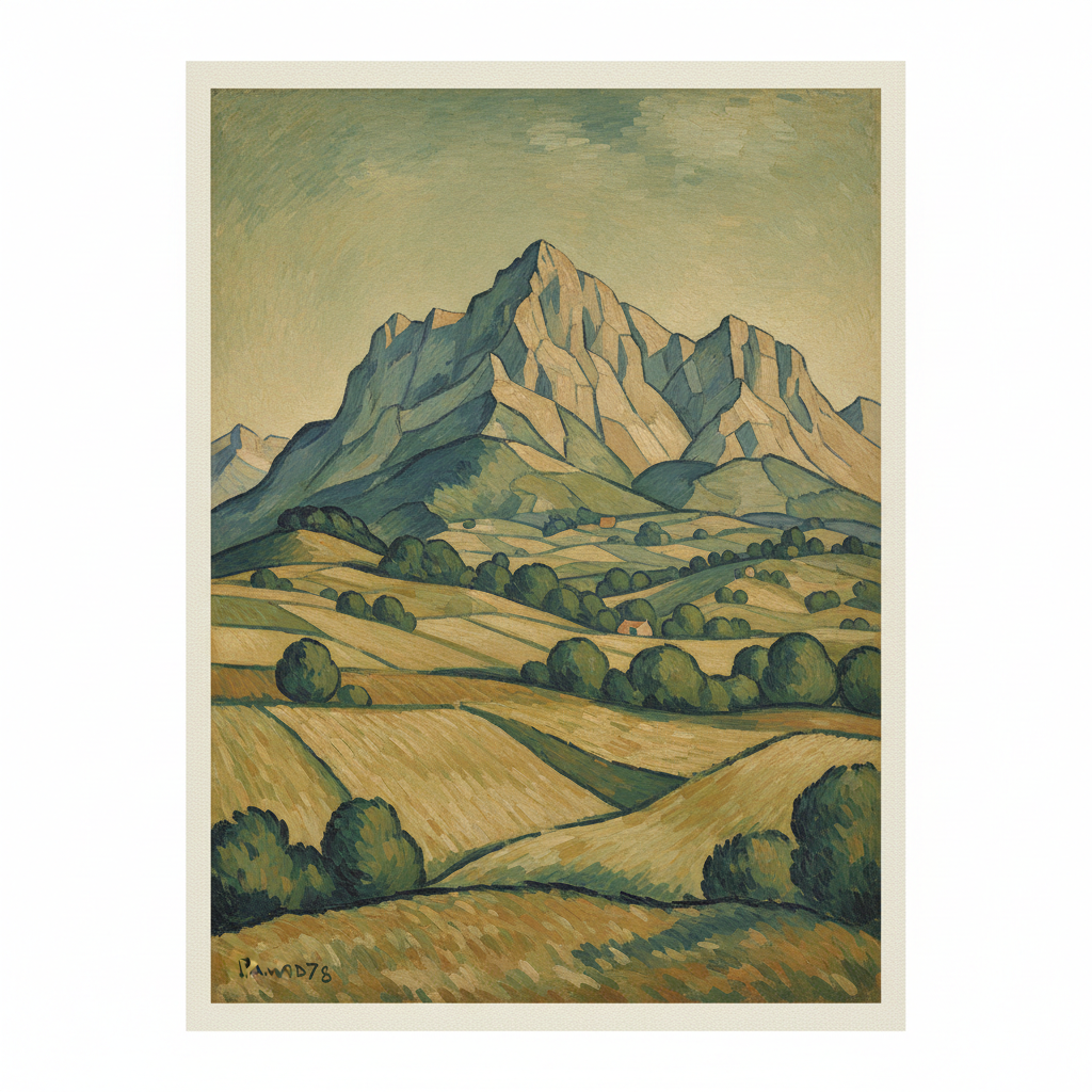 Mont Sainte-Victoire — Paul Cézanne