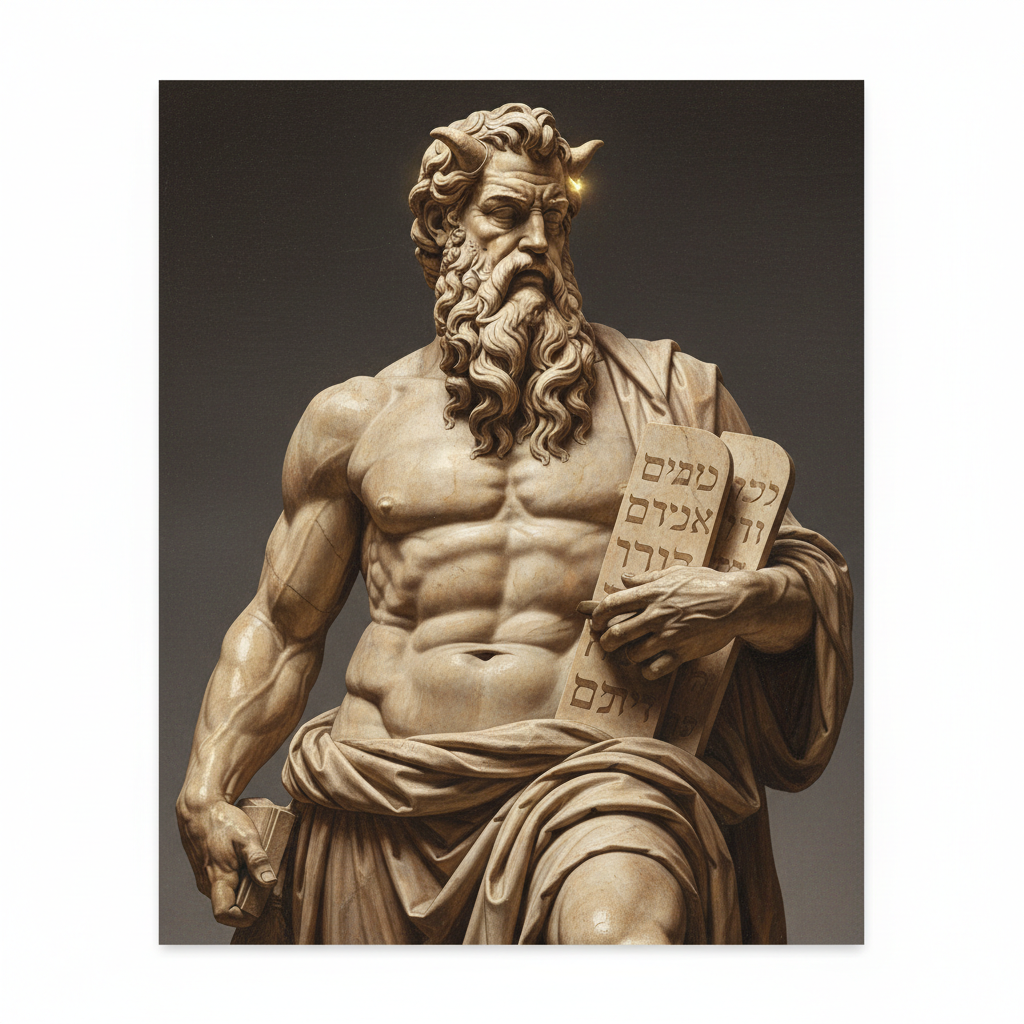 Moses (San Pietro in Vincoli) — Michelangelo