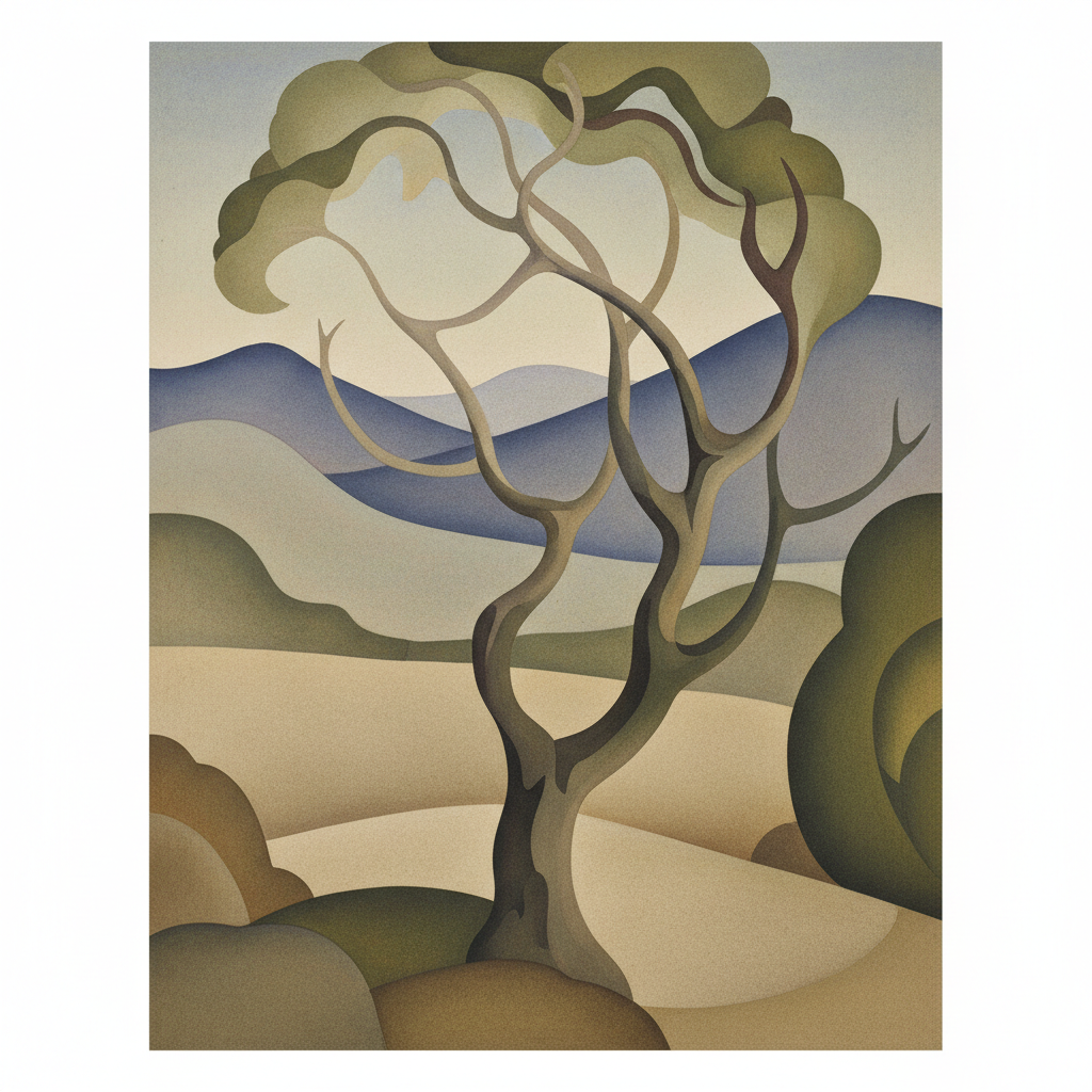 My Backyard — Georgia O'Keeffe