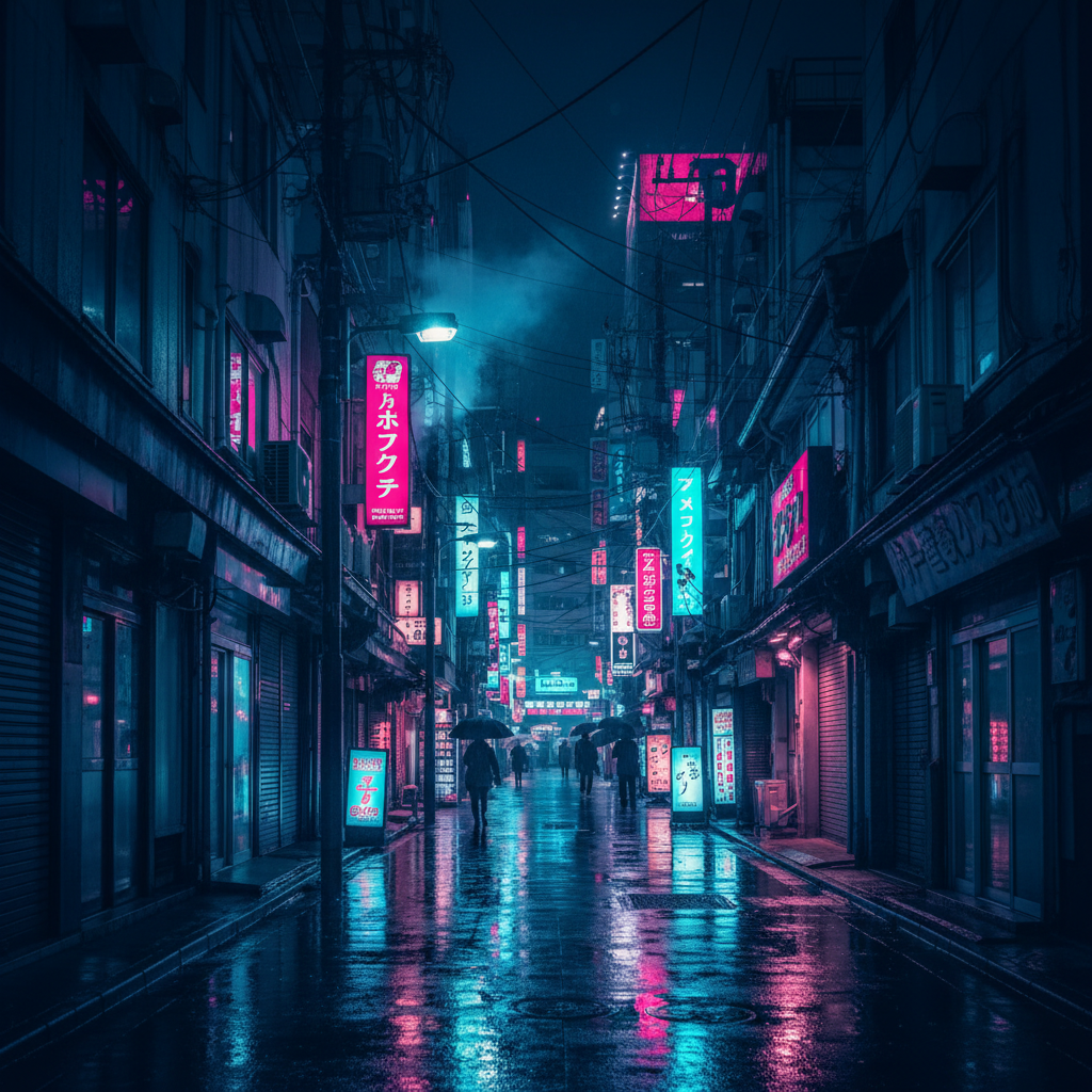 Neon Alley Dreams