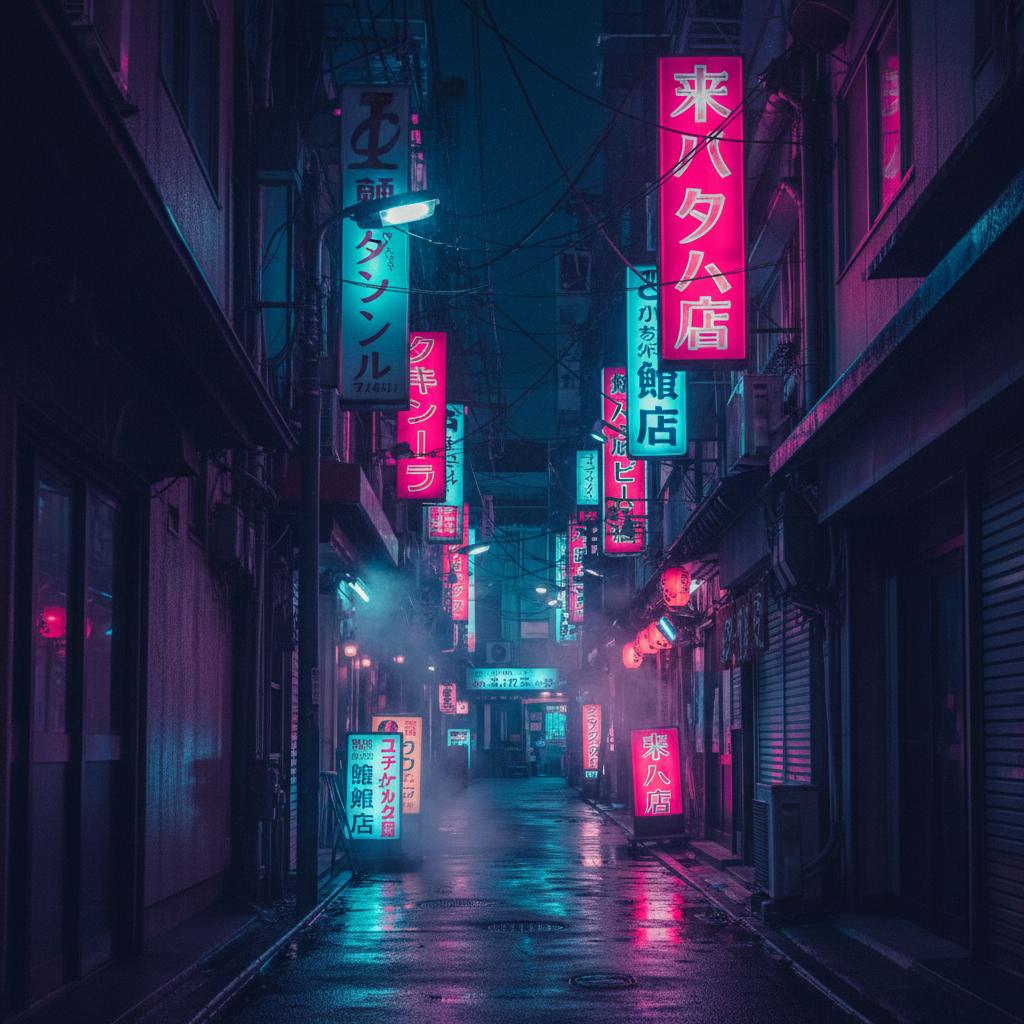 Neon Alley Dreams