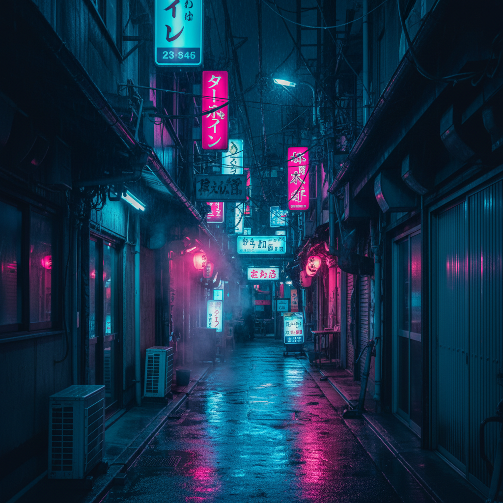 Neon Alley Dreams