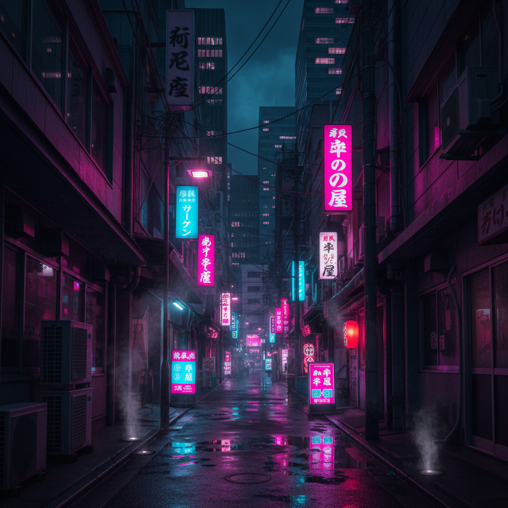 Neon Alley Dreams