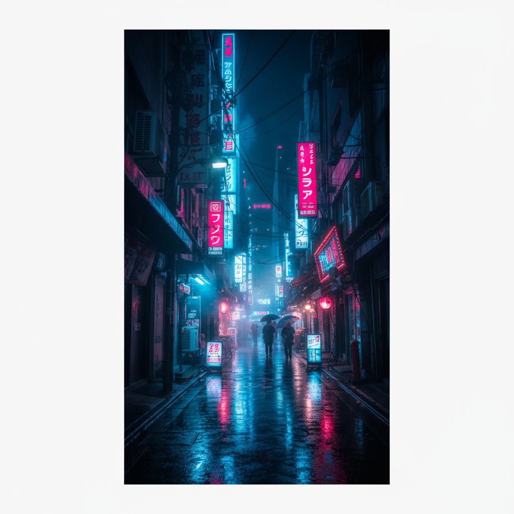 Neon Alley Tokyo