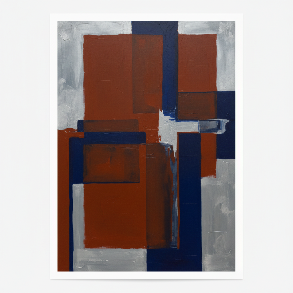 No. 61 (Rust and Blue) — Mark Rothko