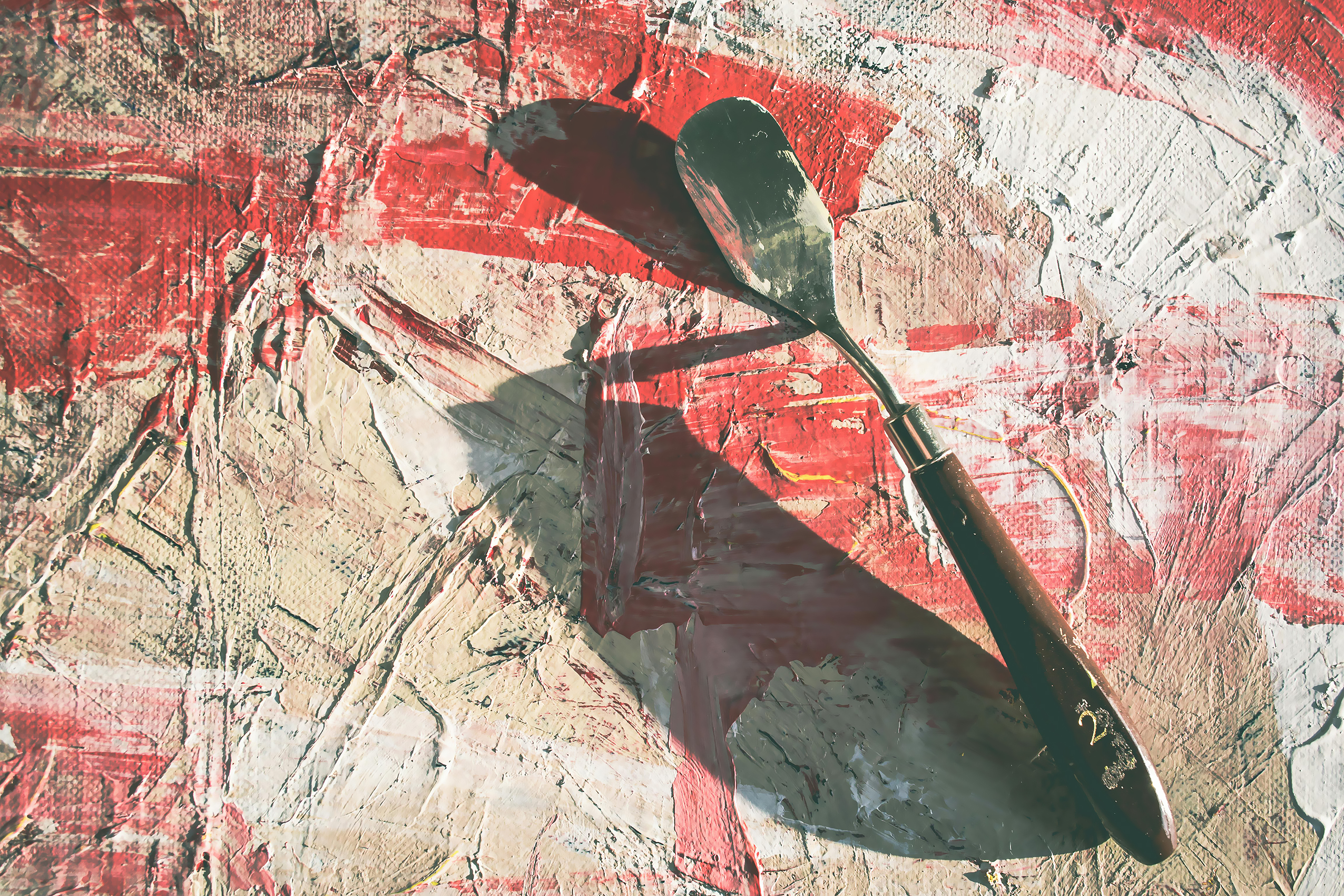 Palette Knife in Sunlight