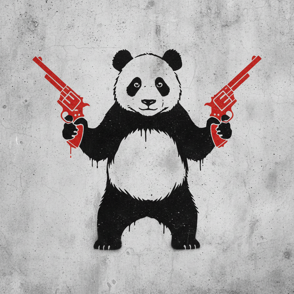 Panda's Rebel Stance